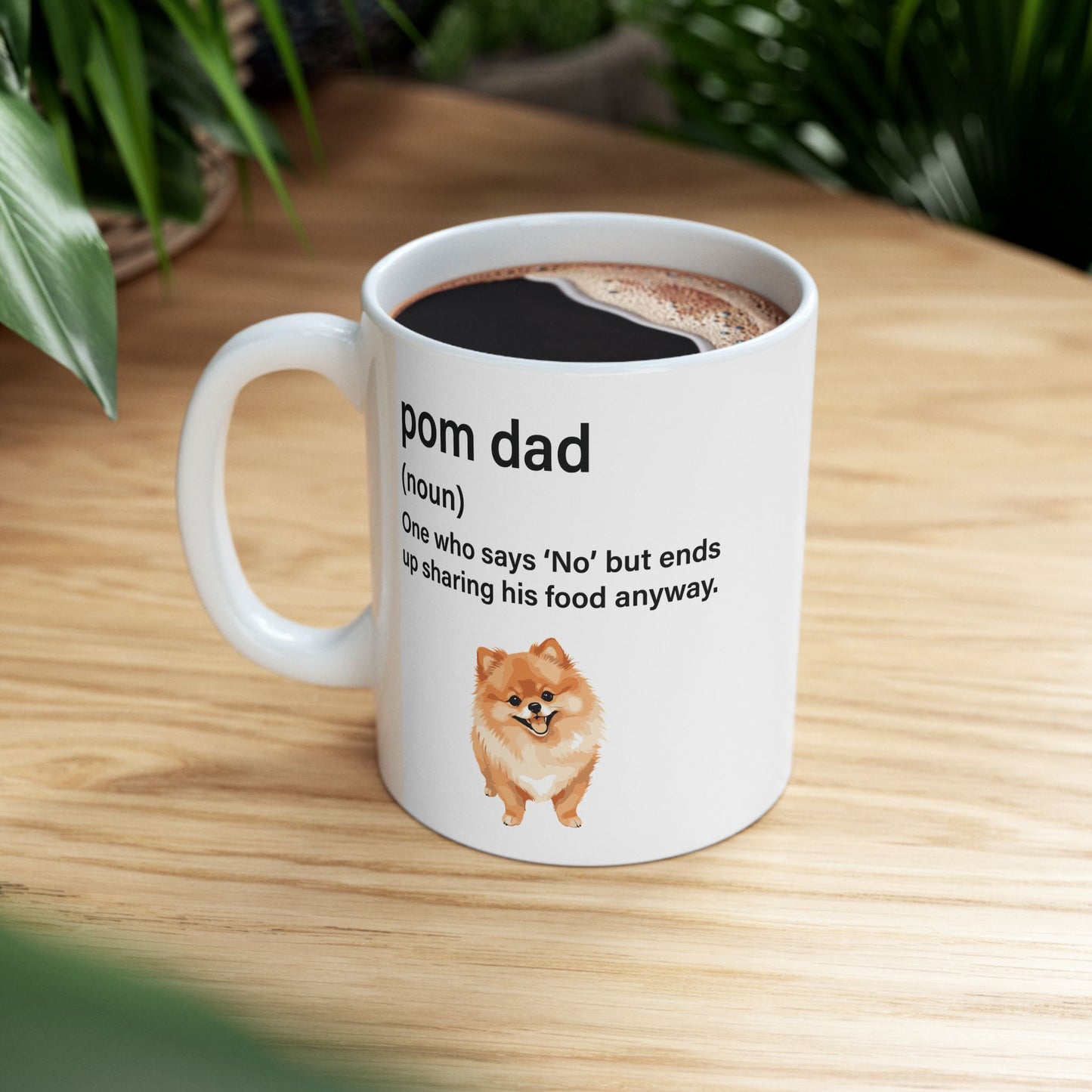 Pom Dad One Who Says 'No' Mug
