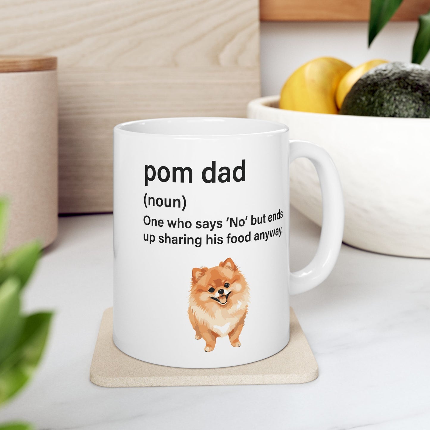 Pom Dad One Who Says 'No' Mug