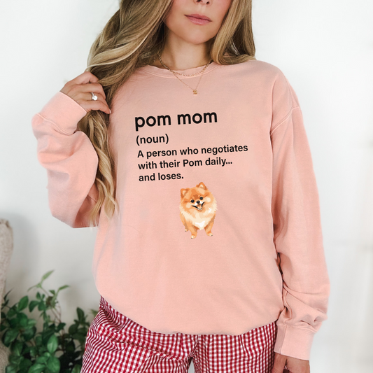 Premium Lightweight Pom Mom Sweatshirt