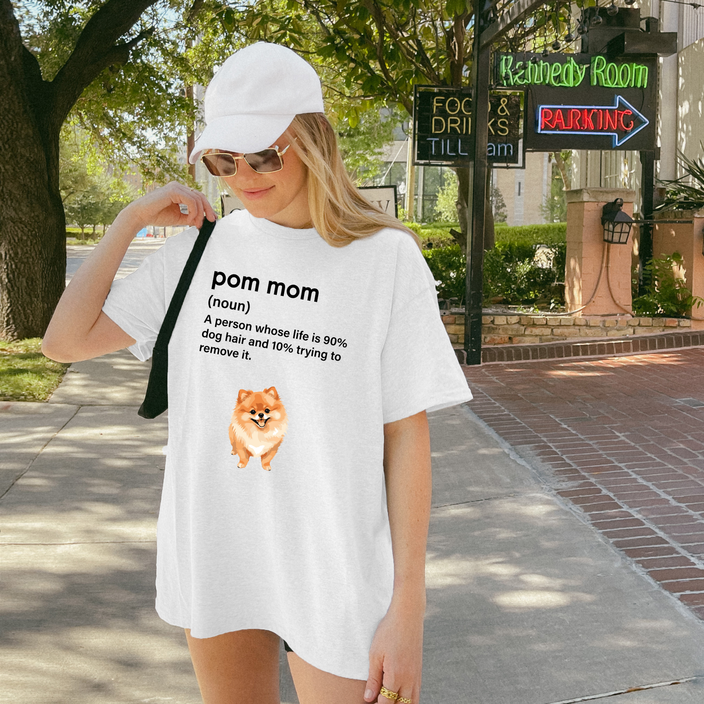 Pom Mom 90% Hair T-shirt