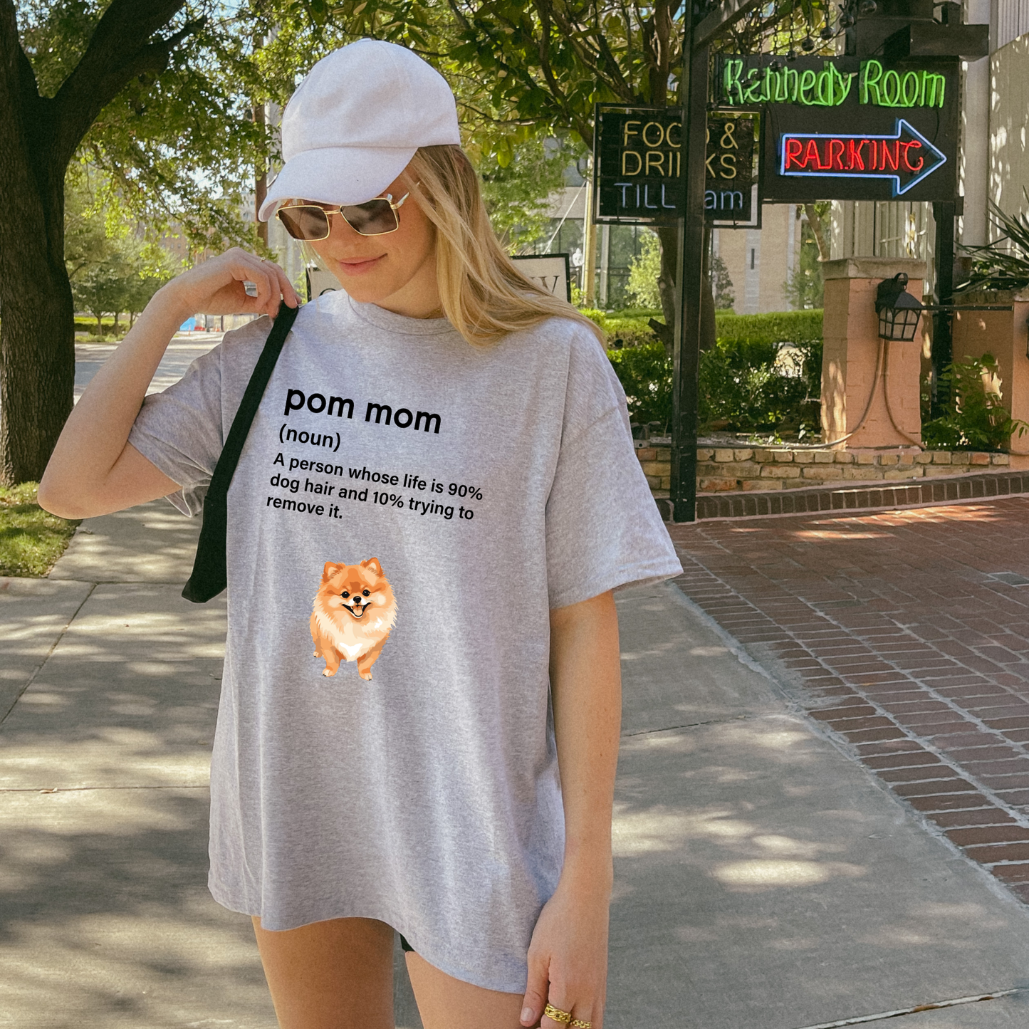 Pom Mom 90% Hair T-shirt