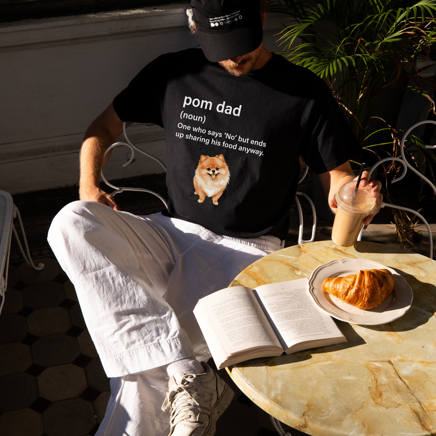 Pom Dad One Who Says No T-shirt