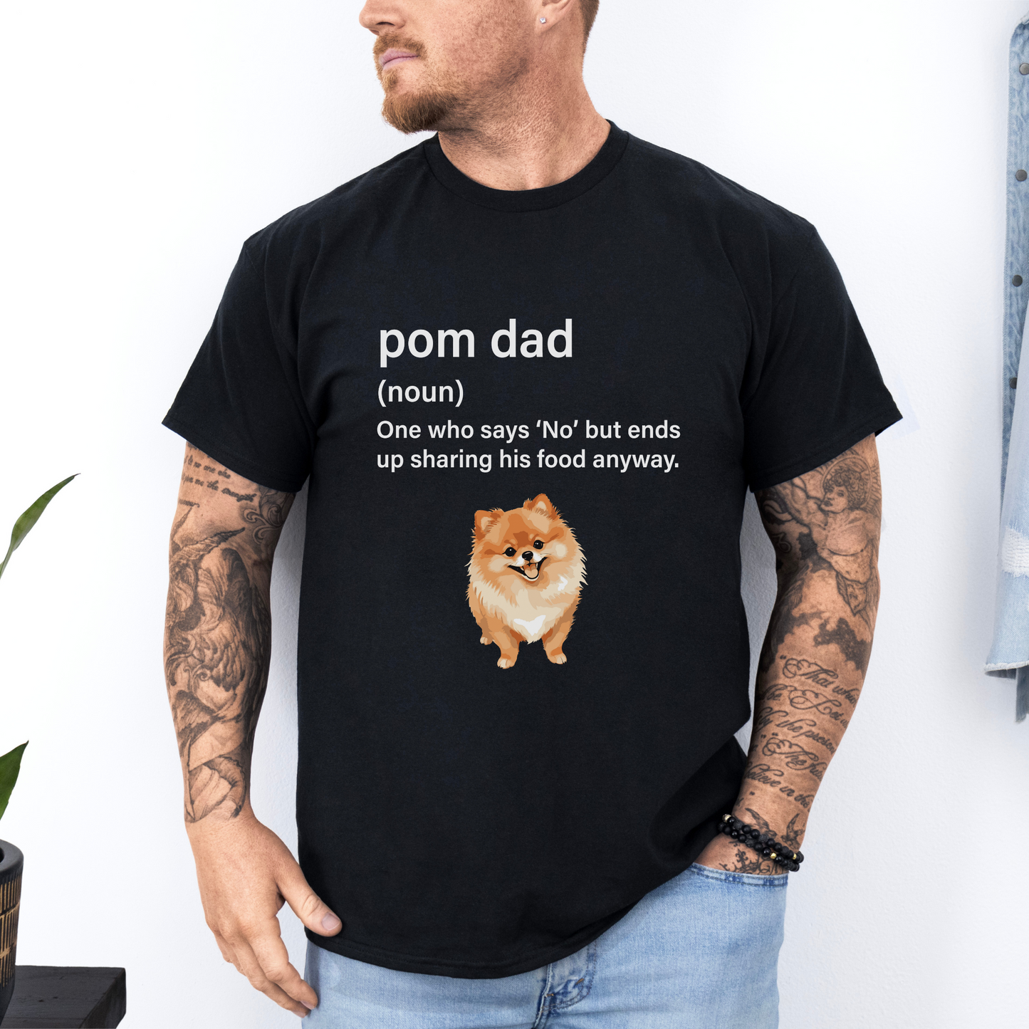 Pom Dad One Who Says No T-shirt