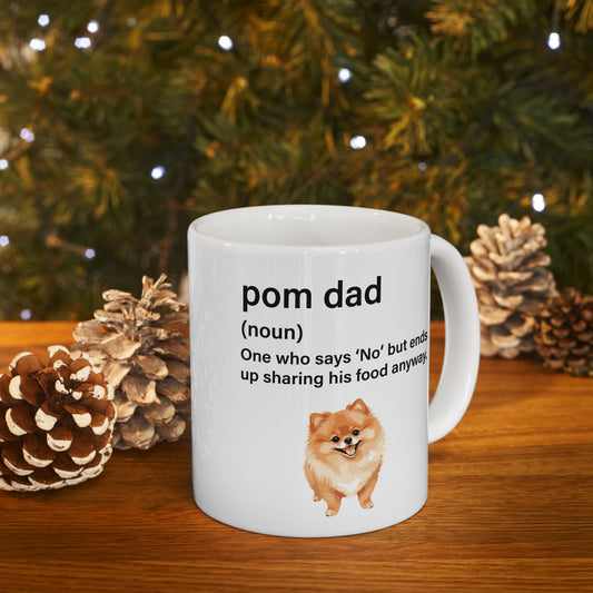 Pom Dad One Who Says 'No' Mug