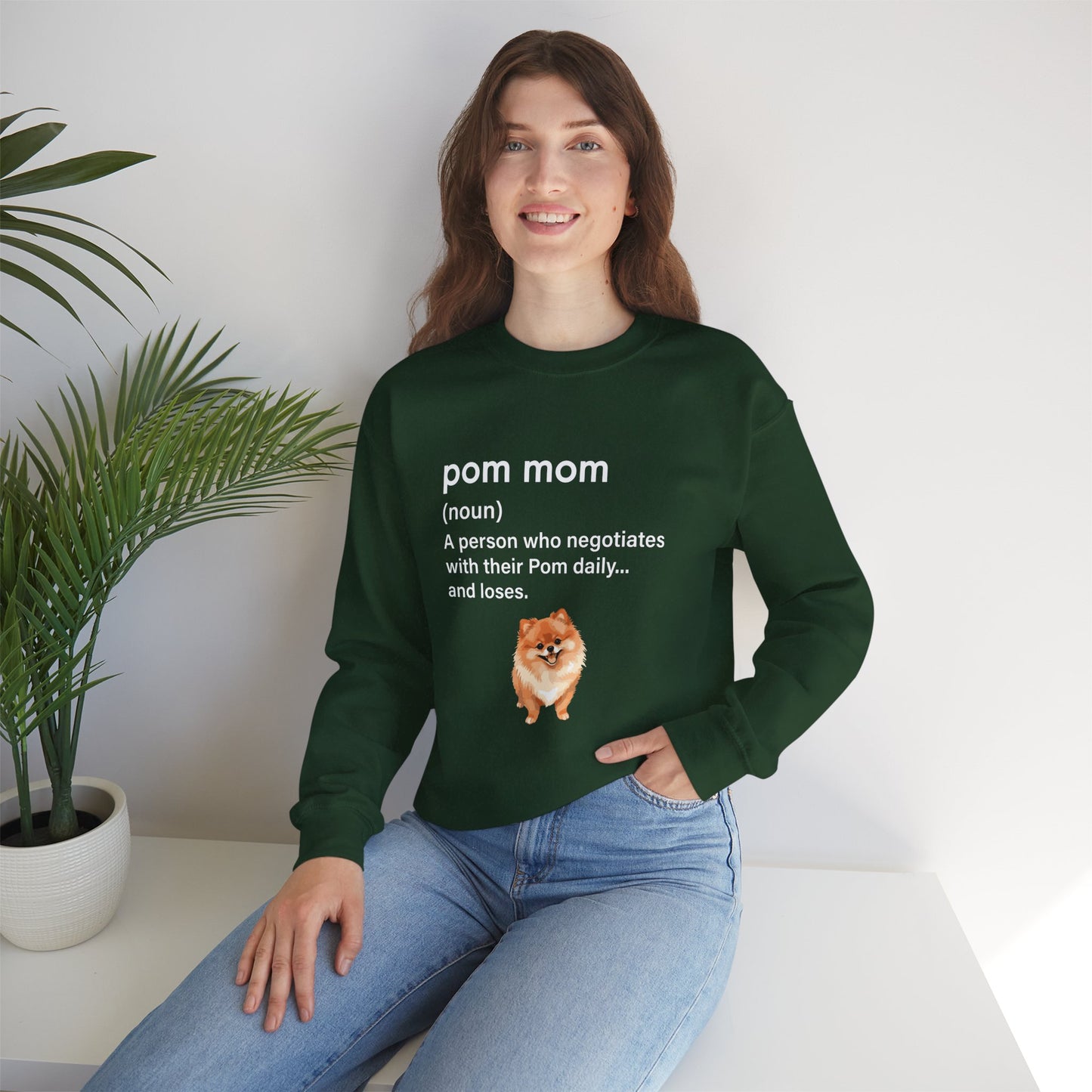 Pom Mom = Daily Negotiations Sweatshirt