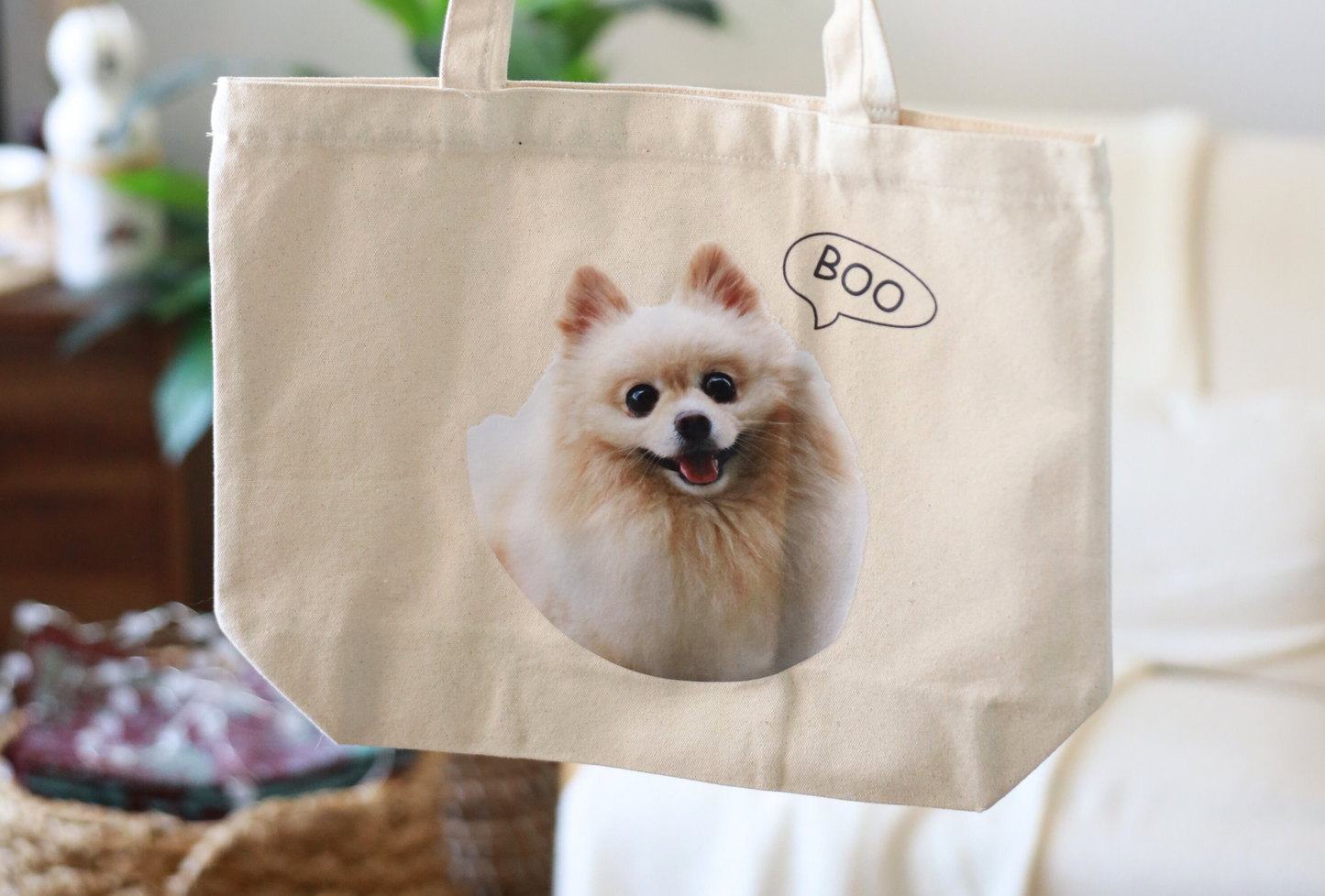 Keep Calm And Pet A Dog Tote Bag