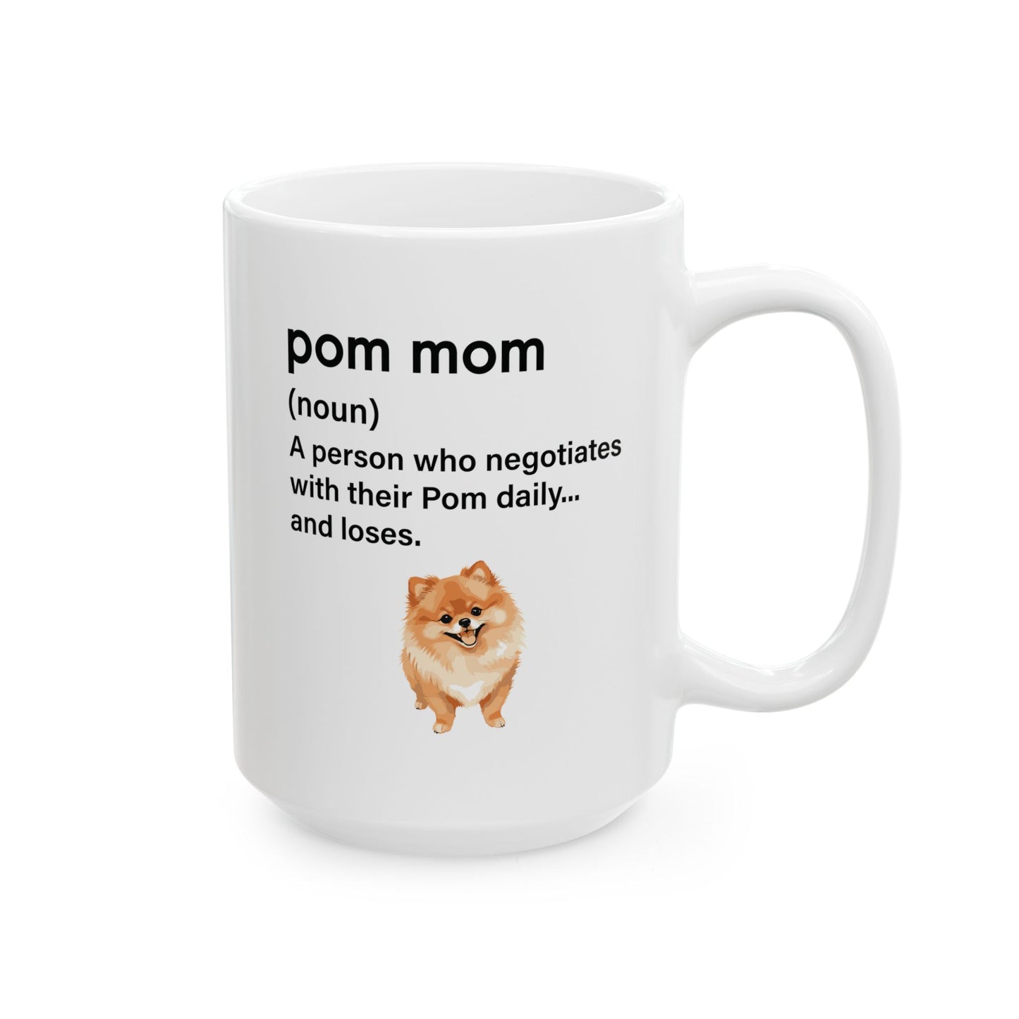 Pom Mom = Daily Negotiations Mug