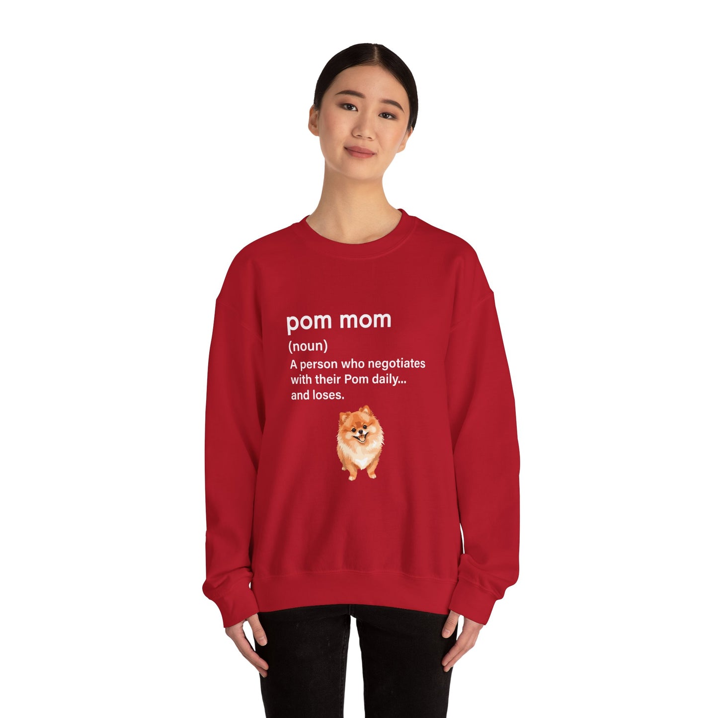 Pom Mom = Daily Negotiations Sweatshirt