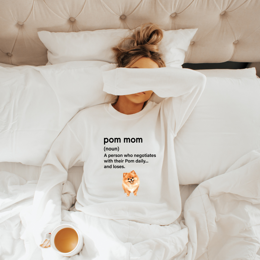 Pom Mom = Daily Negotiations Sweatshirt