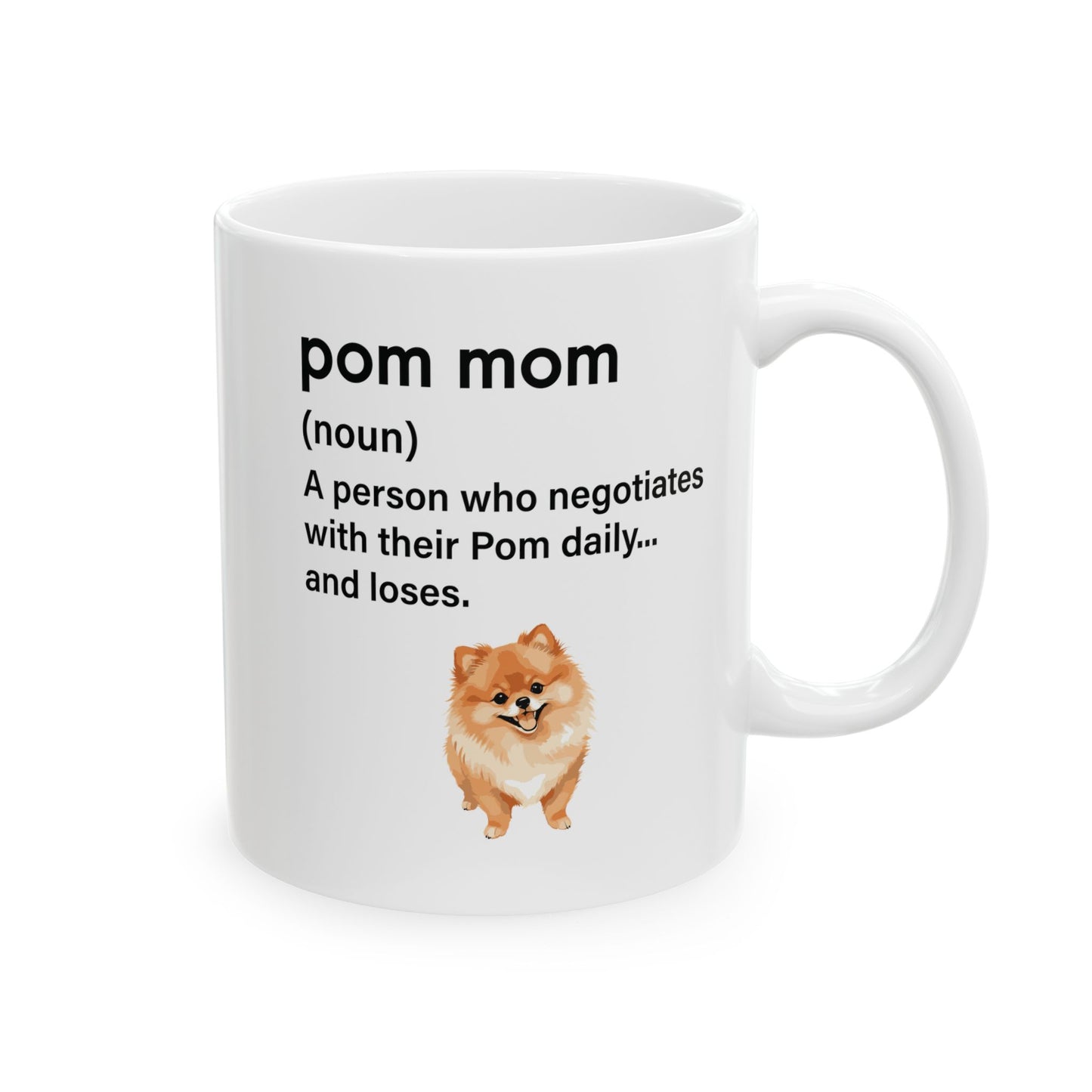 Pom Mom = Daily Negotiations Mug