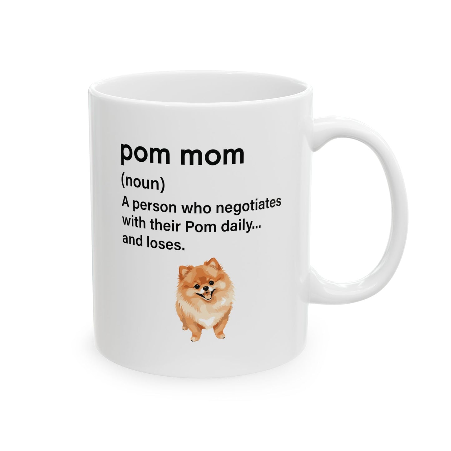 Pom Mom = Daily Negotiations Mug