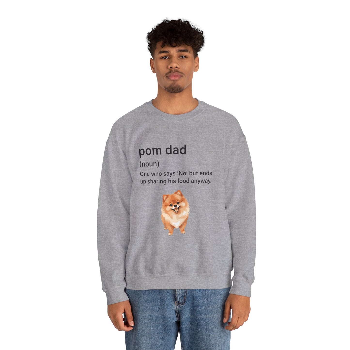 Pom Dad One Who Says No Sweatshirt