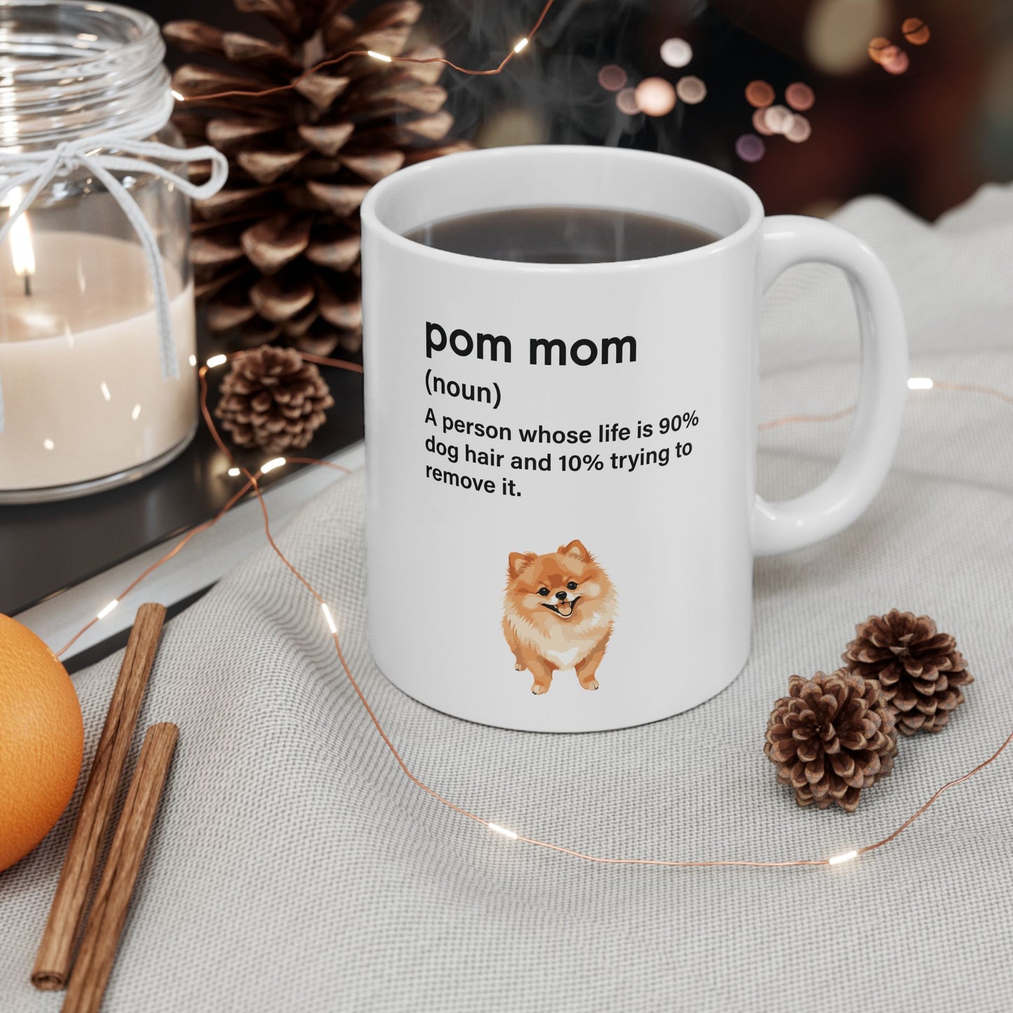 Pom Mom 90% Dog Hair Mug