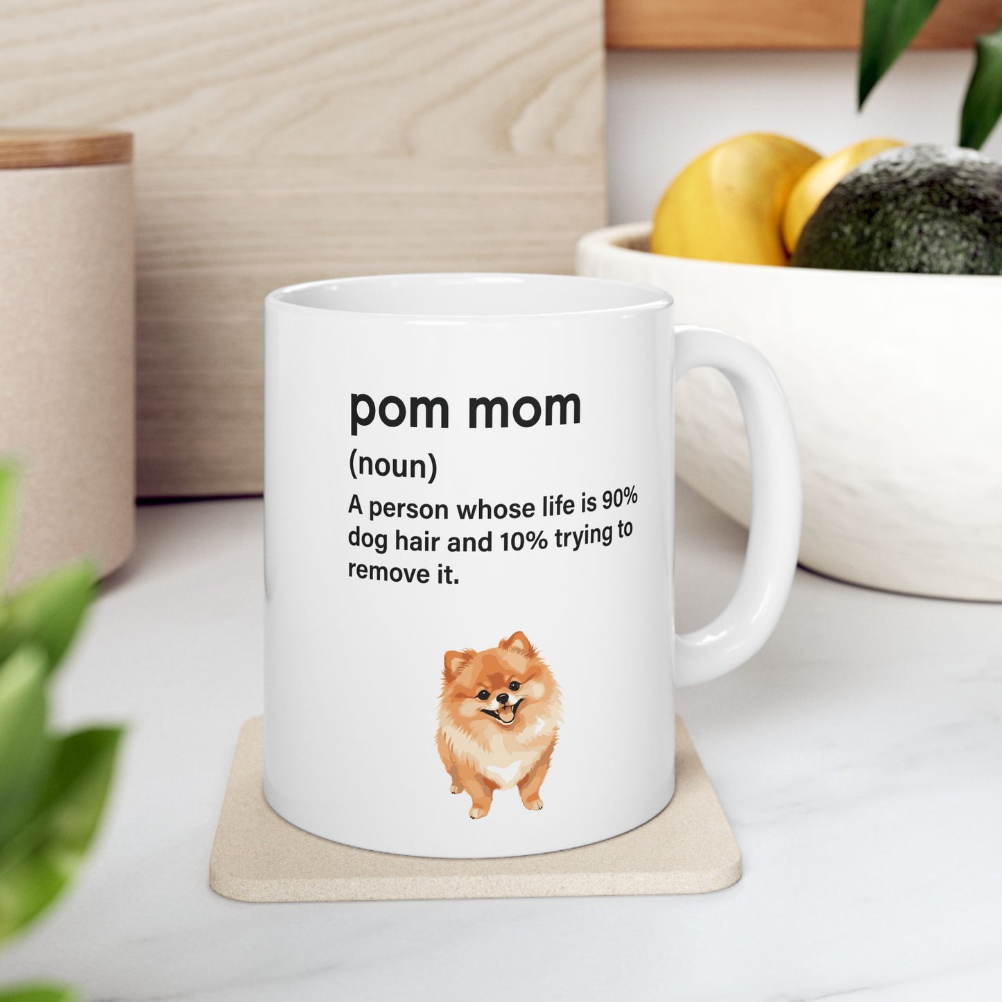 Pom Mom 90% Dog Hair Mug