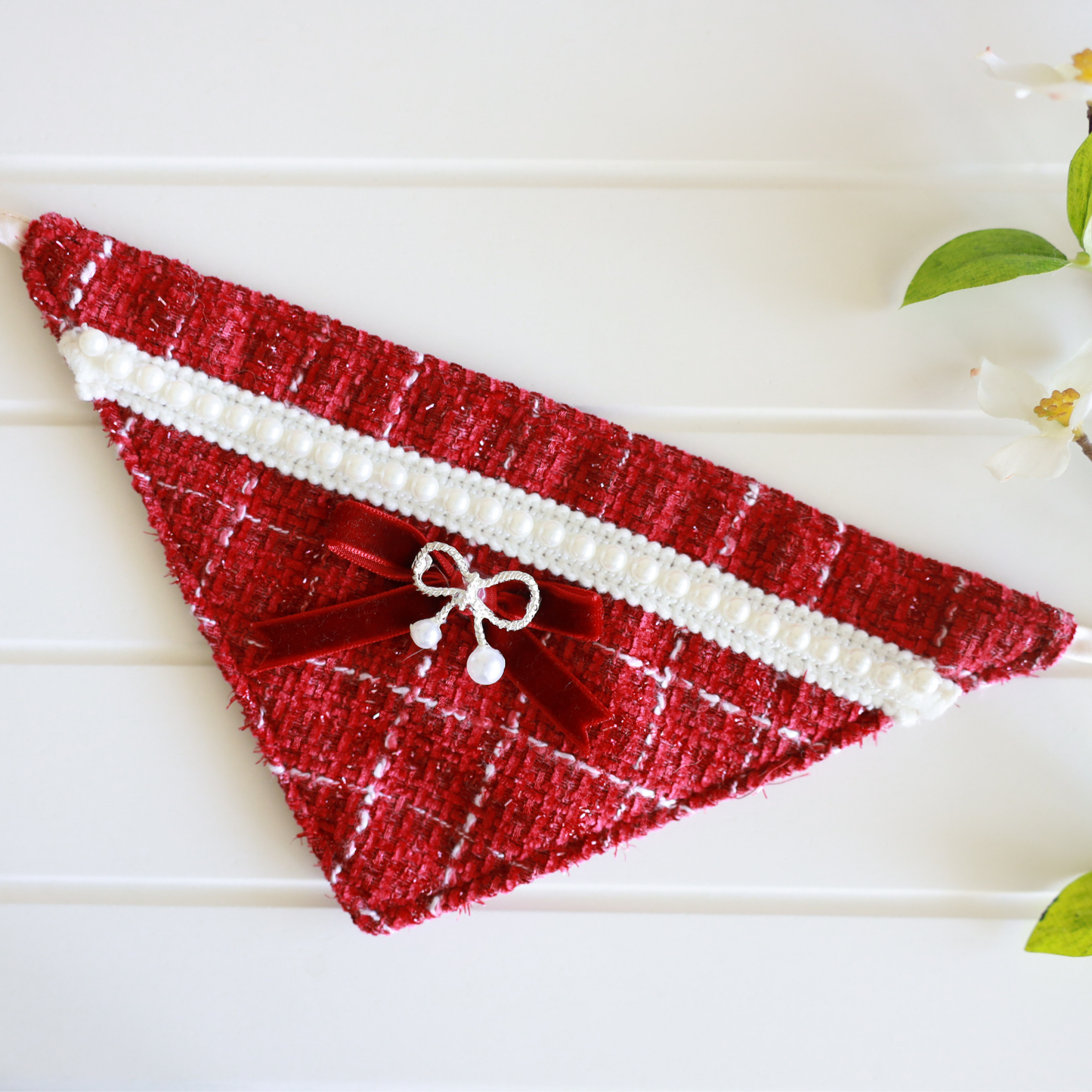 Festive Ruby Bandana