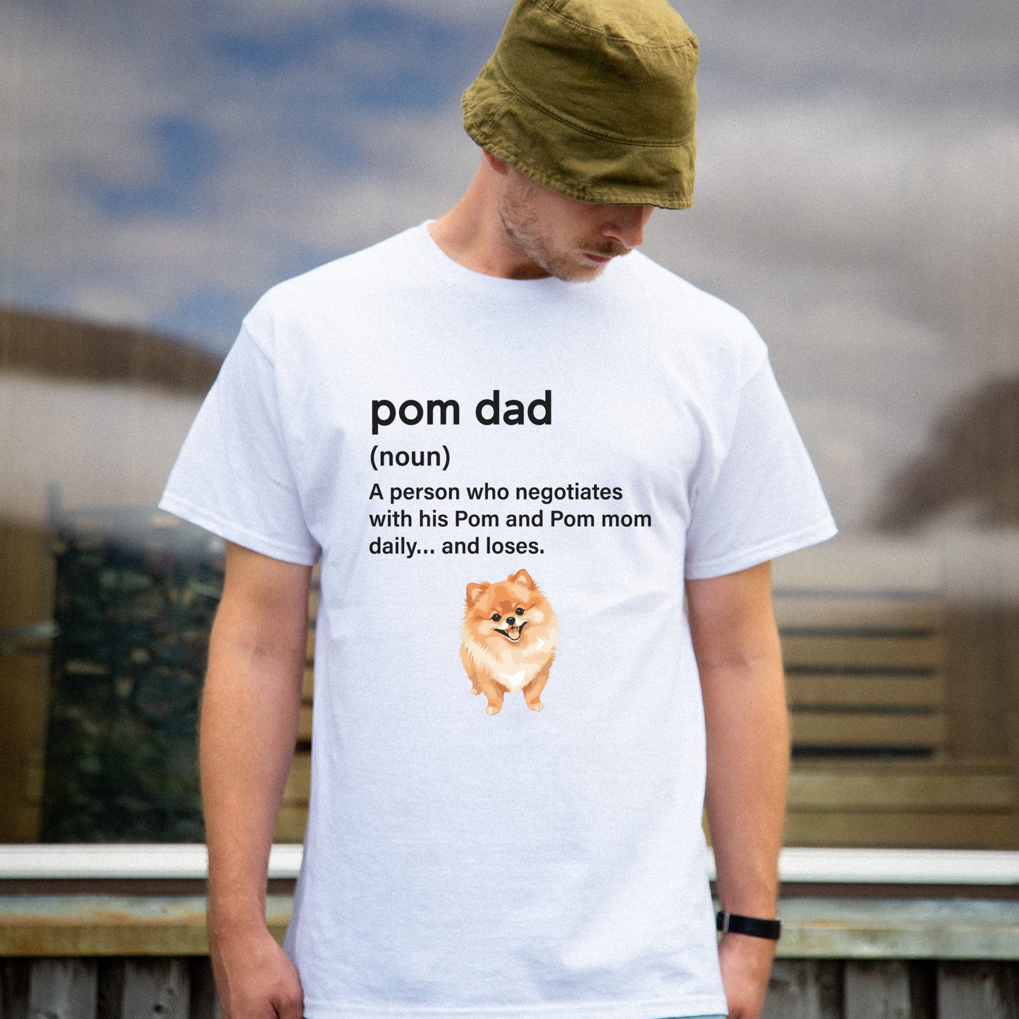 Pom Dad T-shirt