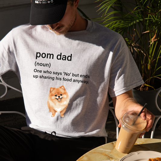 Pom Dad One Who Says No T-shirt