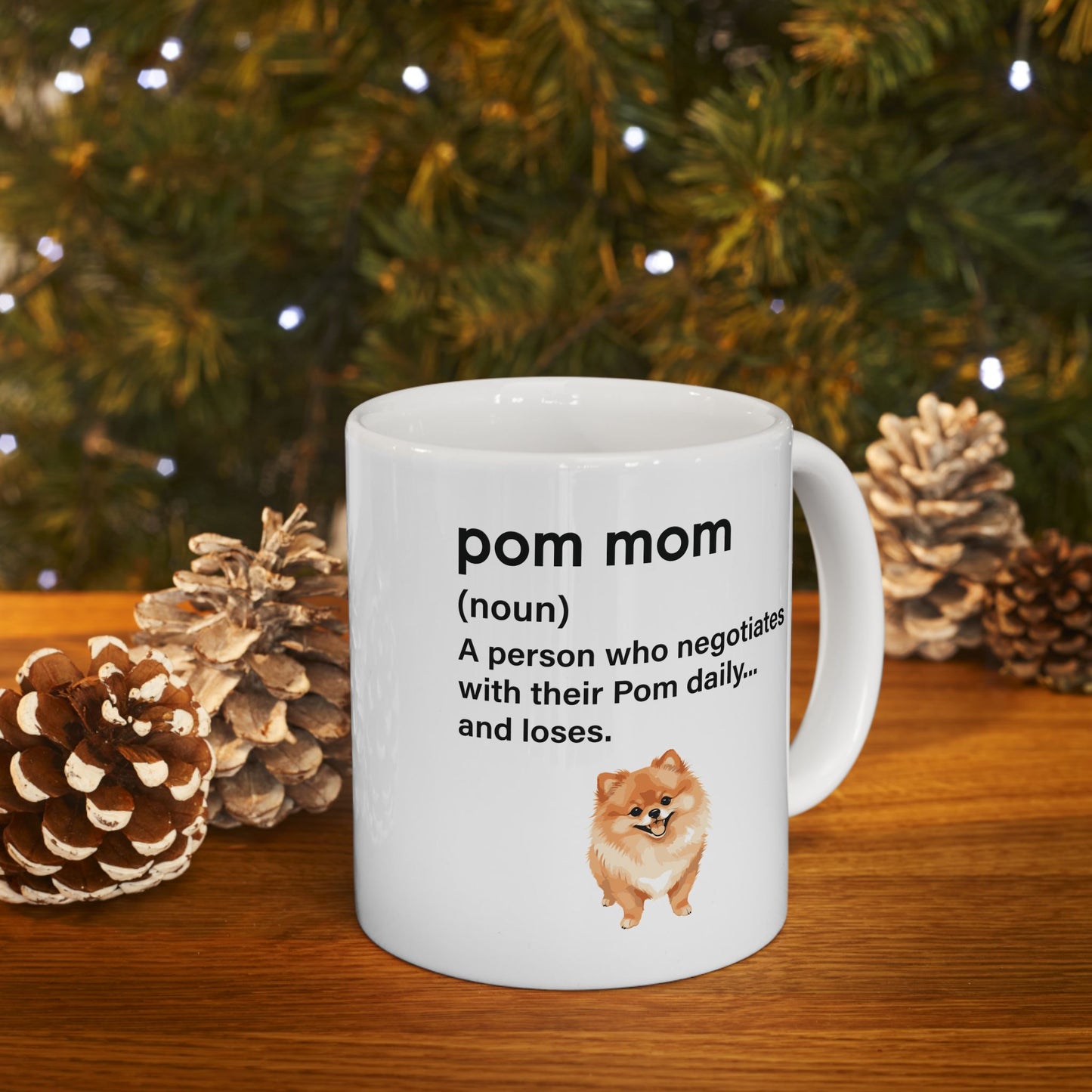 Pom Mom = Daily Negotiations Mug