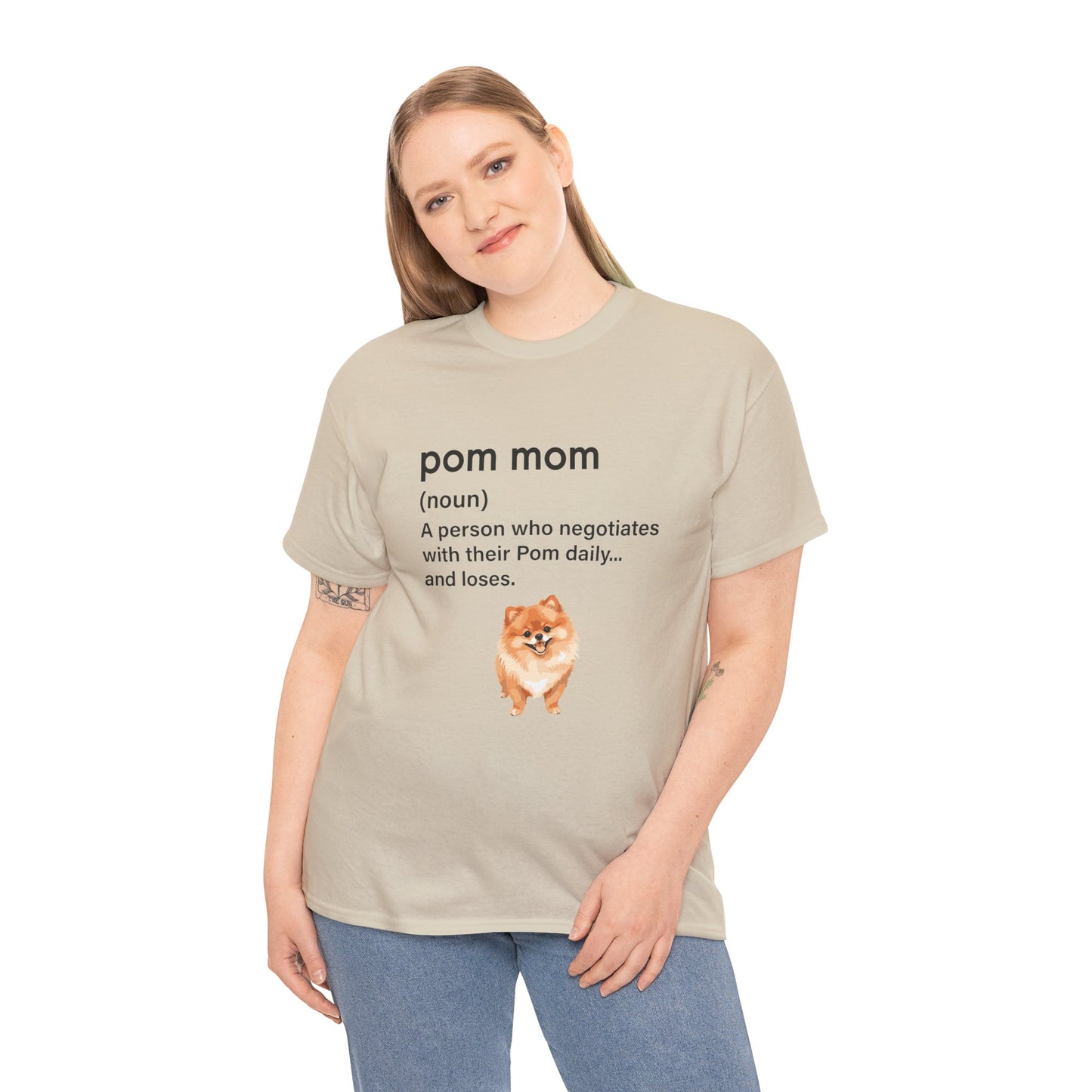 Pom Mom = Daily Negotiations T-shirt