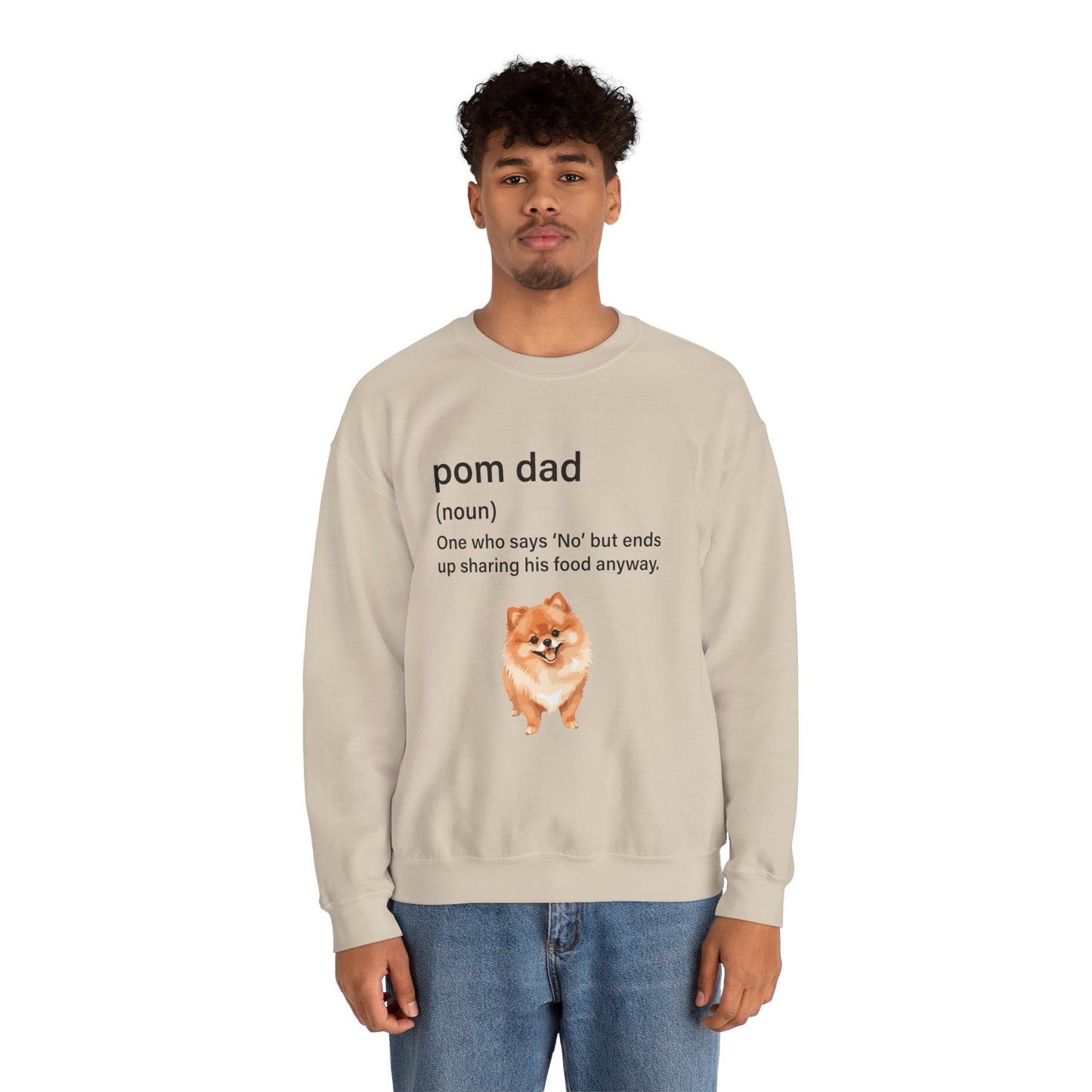 Pom Dad One Who Says No Sweatshirt