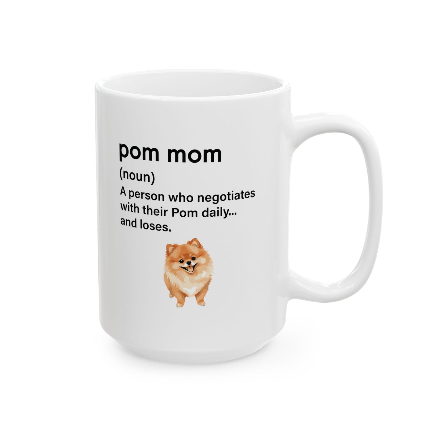 Pom Mom = Daily Negotiations Mug