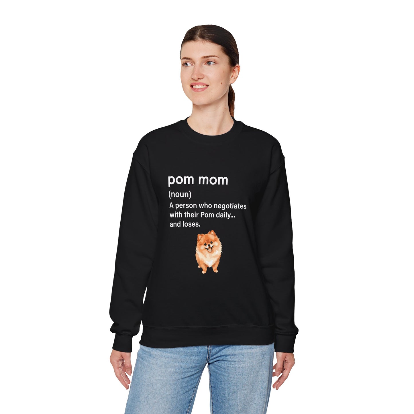 Pom Mom = Daily Negotiations Sweatshirt